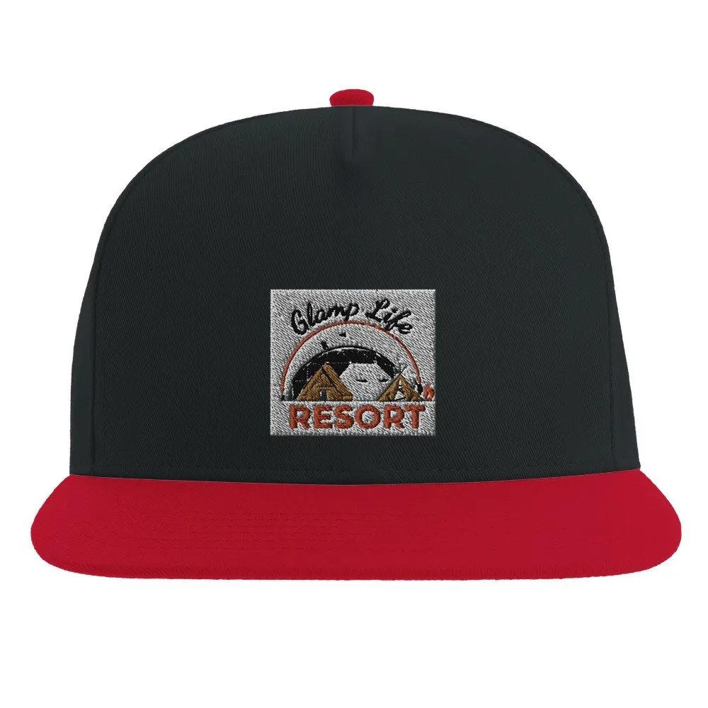 Glamp Life Embroidered Snapback Hat – Stylish, Durable, Adjustable Fit